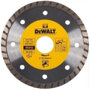 DEWALT DIMANTA DISKS 125mm TURBO DT3712-QZ
