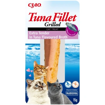INABA Grilled Tuna Extra tender in tuna flavoured 