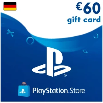PSN Karte 60 EUR (Vācija) - PlayStation Dāvanu Kar