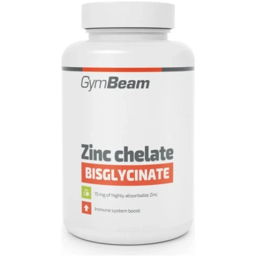 Zinc Chelate (Bisglycinate) - GymBeam - 180 tabs