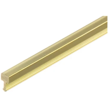 Profils savienojuma dabīgs misiņš 5x9.5mm 2m zelta