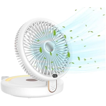 SLuB USB ventilators, 120° automātiskais svārstību