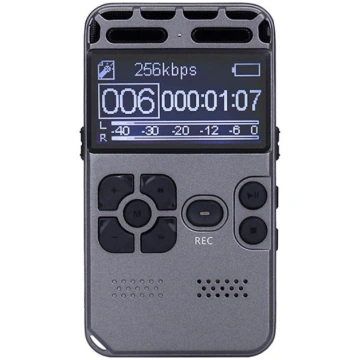 SK-502 digitālais balss ierakstītājs ar aktivētu d