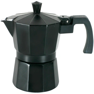 Kafijas kanna Domotti Negra, 0.15 l, melna krās