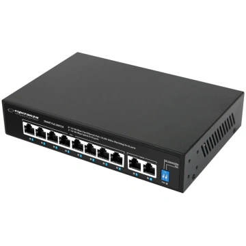 ENS106 10 portu poe 10/100 96w spotera komutators 