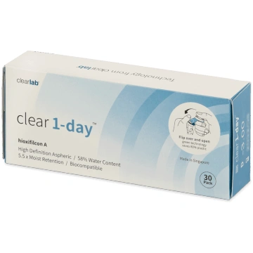Clear 1-Day (30 lēcas) ClearLab