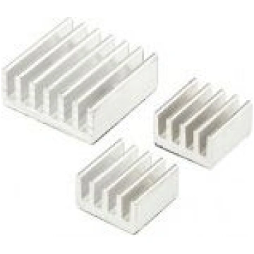 King Mod Services Raspberry Pi Heatsink Kit - Silv
