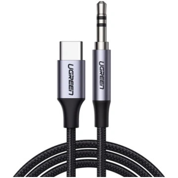 Kabelis Ugreen cable USB C - mini jack 3.5mm 1m (A