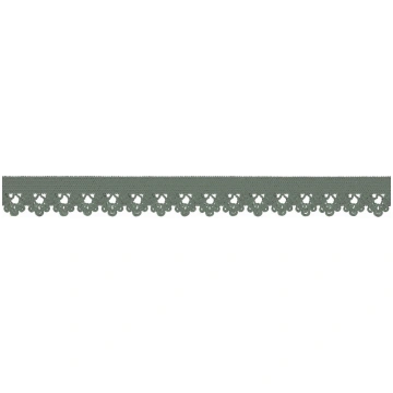 Gumija apakšveļai Dusty Green 13mm 5m