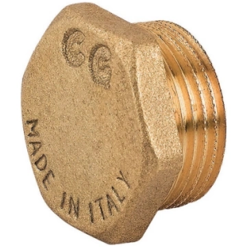 Misiņa korķis, ārēja vītne 1/2" 69002