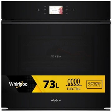 Whirlpool 73 L pirolitiska tirisana melna - Iebuve