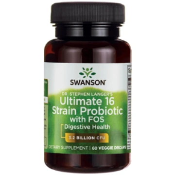 Ultimate 16 Strain Probiotic with FOS Swanson 60 v