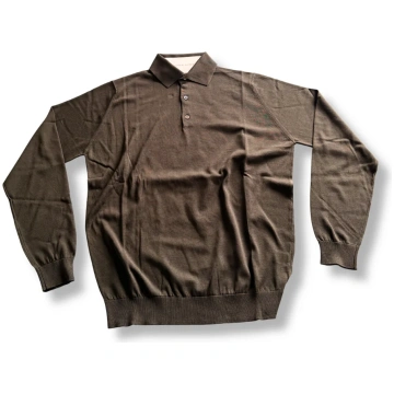FILIPPO DE LAURENTIIS POLO MANICA LUNGA MILITARE -
