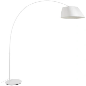 Floor Lamp Arc White Zuiver, DUTCH BONE, White