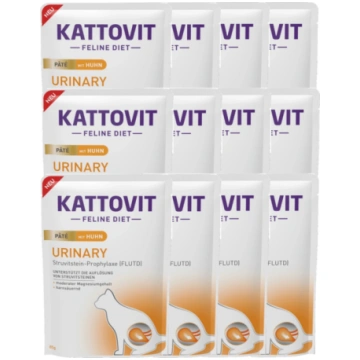 Kattovit Urinary Pate kurczak 85g saszetka uniwers