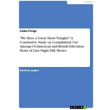 We Have a Great Show Tonight! A Contrastive Study