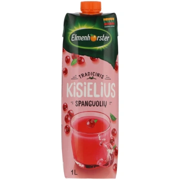 Ķīselis ELMENHORSTER Dzērveņu, 20%, 1l - 450-17386