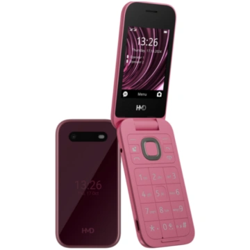 Nokia HMD 2660 FLIP Mobilais tālrunis 4G Red (1GF0