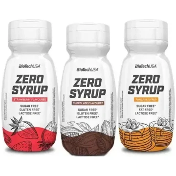 BioTechUSA Zero Syrup 320ml - Kļavu sīrups/Pankūku