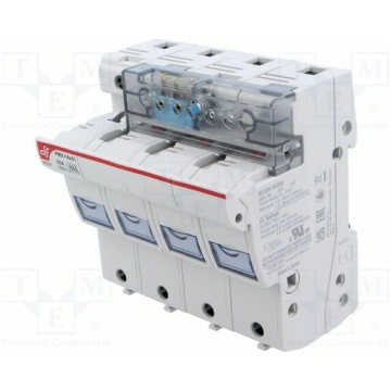Fuse holder; 14x51mm; for DIN rail mounting; 50A; 