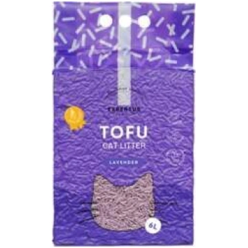 Expertus Tofu pakaiši kaķu tualetei ar lavandas ar