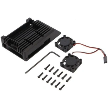 Enclosure: for computer; Raspberry Pi 4 B; alumini