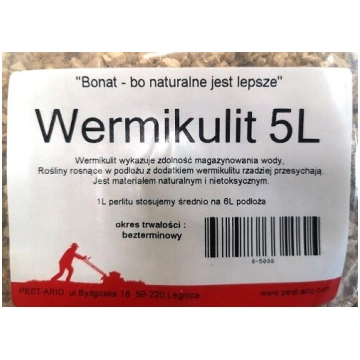 Vermikulīts 5 litri Polija