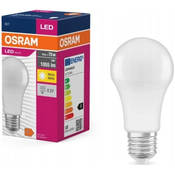 Spuldze Osram LED Value Classic A 75 FR non-dim 10