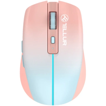 Tellur Silent Click Wireless Mouse Orange