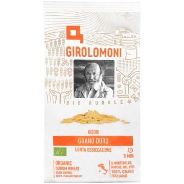 Risoni trafilatura ruvida 500g GIROLOMONI