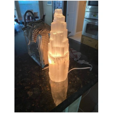 Lampada Selenite grande I Tesori della Terra