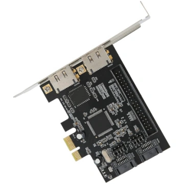 SATA IDE PCI Express 2 portu PCIe to SATA ESATA ID