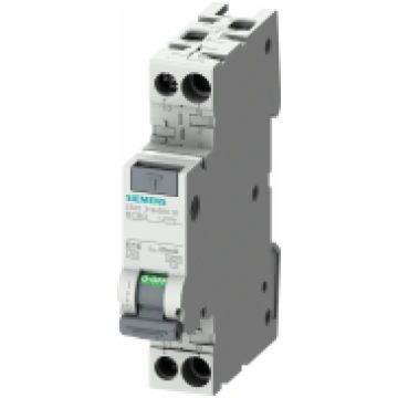 RCBO compact 1P+N 6 kA type A 30 mA C6 5SV1316-7KK