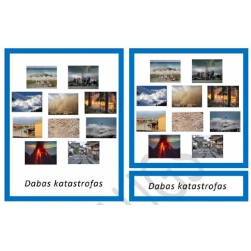 Dabas katastrofas - Mācību materiāli Pirmsskola