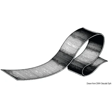Strip 110x3 mm grey RAL 7035 (66.017.02) Osculati