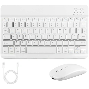 Mini bezvadu tastatūras un mausa komplekts 10 Zoll