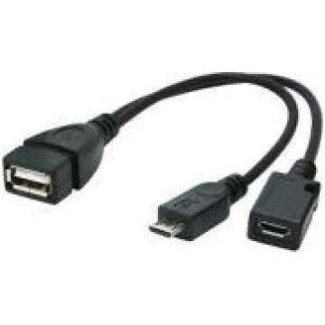CABLE USB OTG AF +MICRO BF TO/MICRO BM A-OTG-AFBM-