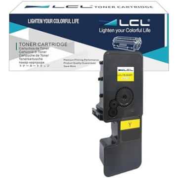 LCL TK-5230 TK5230 Dzeltena tonera kasetne saderīg
