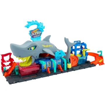 MATTEL Hot Wheels City Autolavaggio Mega Squalo - 