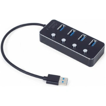 Gembird USB Central Switching 4-Port Hub with Swit