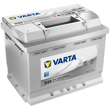 Varta SILVER D39 63Ah 610A (EN) 242x175x190 12V +/