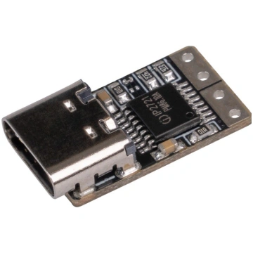 USB-PD SPRŪDA MODULIS AR USB-C / LODĒŠANAS SPILVEN