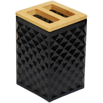 Glaze vannas istabas universala Diamond melna 9136