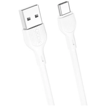 XO kabelis NB200 USB - USB-C 2,0m 2.1A balts