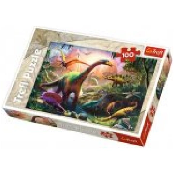 Trefl Dinosaurs Land 100pcs Puzle 16277-TREFL
