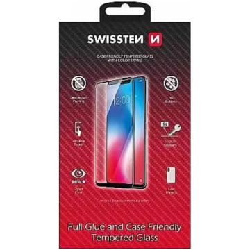 Swissten Full Face Tempered Glass Aizsargstikls Pi