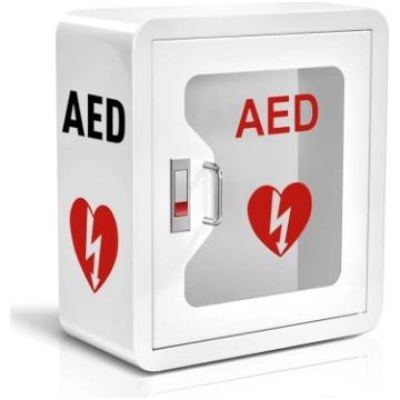 Generisch defibrilatoru glabāšanas skapis ar aizda