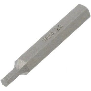 Screwdriver bit; hex key; HEX 2mm; Socket size: 4m