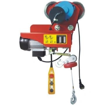 Electric chain hoist with moving trolley 1200kg. D