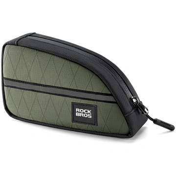 Rockbros Triangle Bike Frame Bag 0.8l - Green